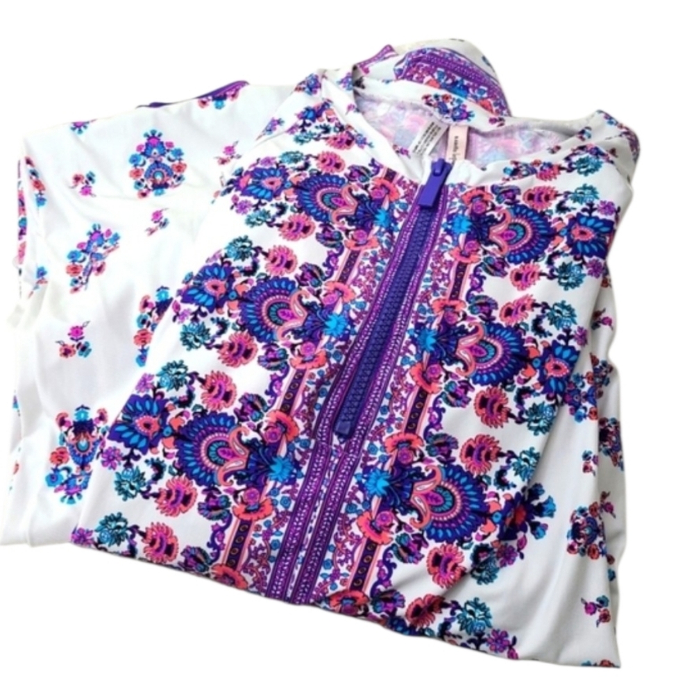 Nanette Lepore Floral Coordinate  Women’s Pajama Set Cozy Loungewear Relaxed fit